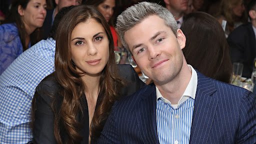 Couple at a social event.