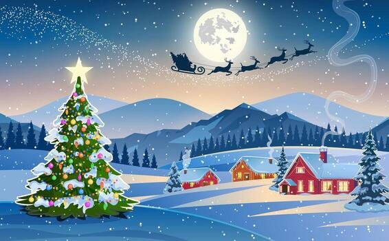 christmas scene