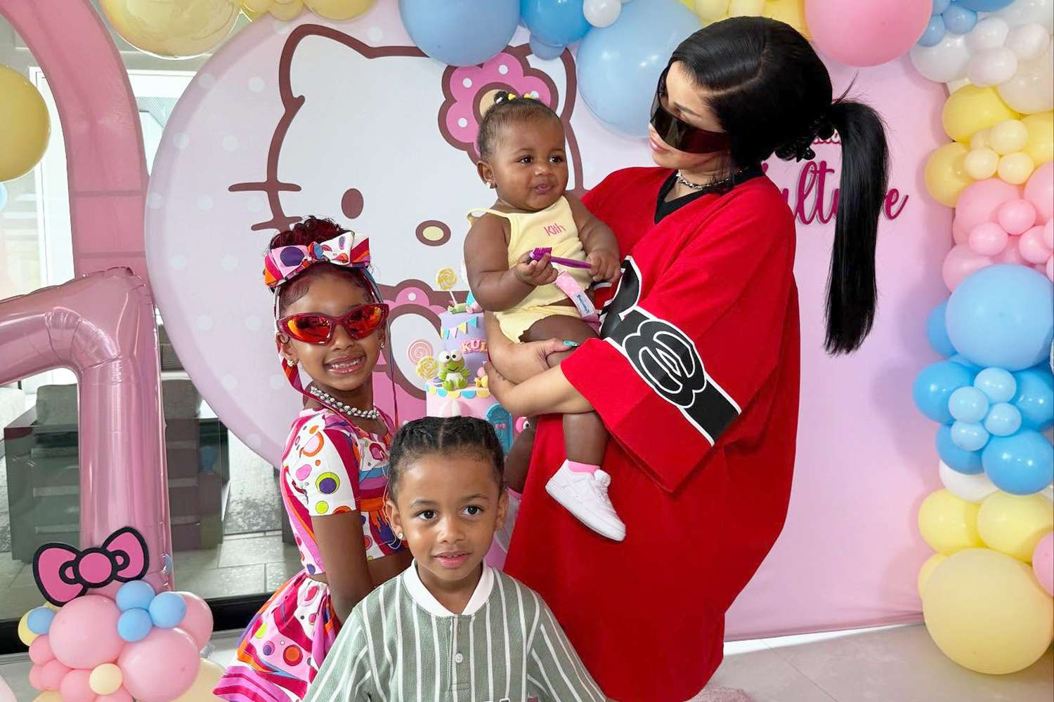 how many kids does cardi b have
